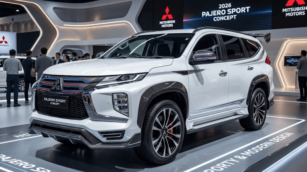 Bikin Susah Berpaling! Desain Mitsubishi Pajero Sport Facelift 2026 Diperkenalkan dengan Bodi Mengotak dan Aura Premium