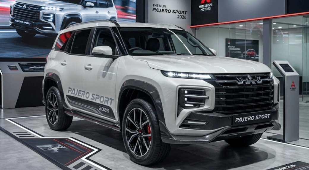 Mitsubishi Pajero Sport 2026 Dibekali Mesin Diesel 4N16 Bertenaga Kuat, SUV Ladder Frame Terbaru dengan Desain Agresif