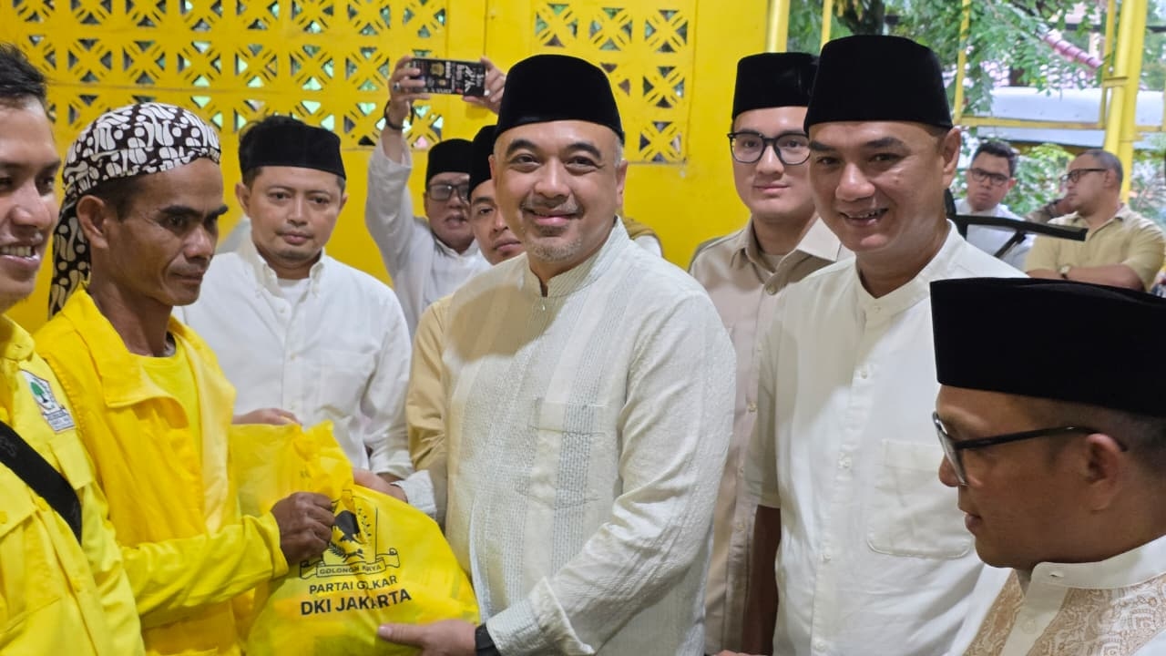 Safari Ramadan di Golkar Jakarta Barat, Ketua DPD Zaki Iskandar Ingatkan Kader Aktif di Masyarakat