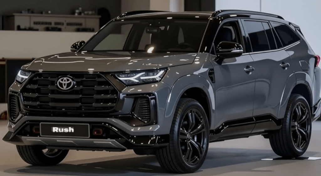 Toyota Rush Facelift Varian GR Sport 2026 Bawa Aksen Abu-abu Glossy dan Velg Two Tone 17 Inci, Tampilan Agresif yang Melampaui Standar SUV Menengah