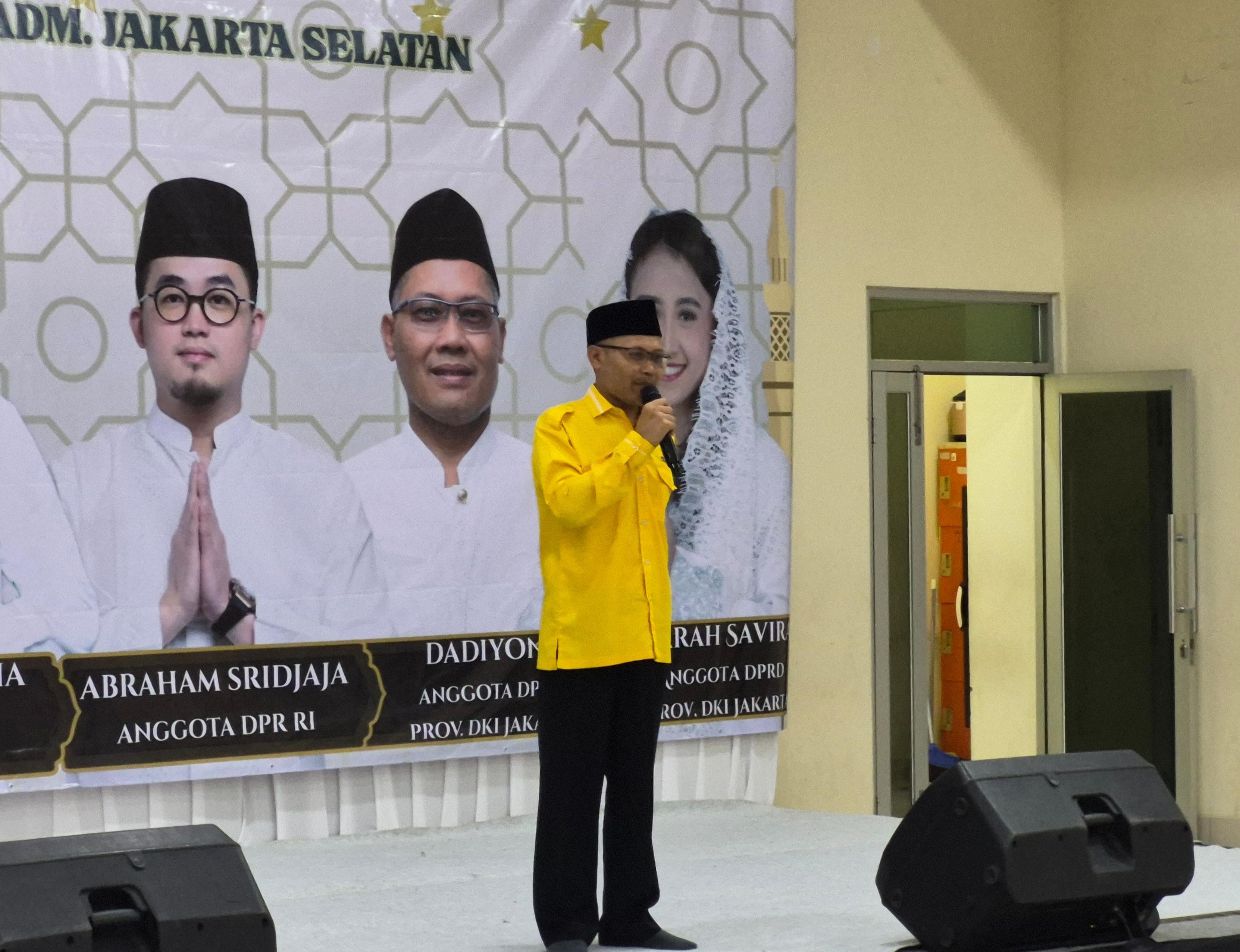 Hadiri Safari Ramadan di Golkar Jaksel, Dadiyono Tegaskan Siap Jadi Jembatan Aspirasi Warga Jakarta