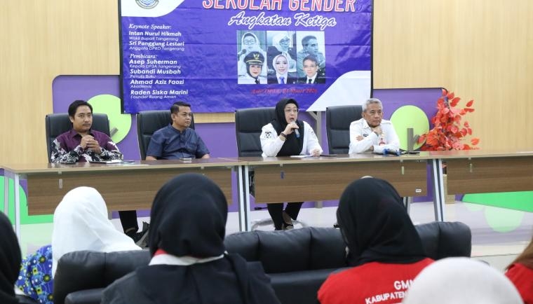 Buka Sekolah Gender Angkatan III, Wabup Tangerang Tekankan Ketahanan Keluarga dan Pemberdayaan Perempuan