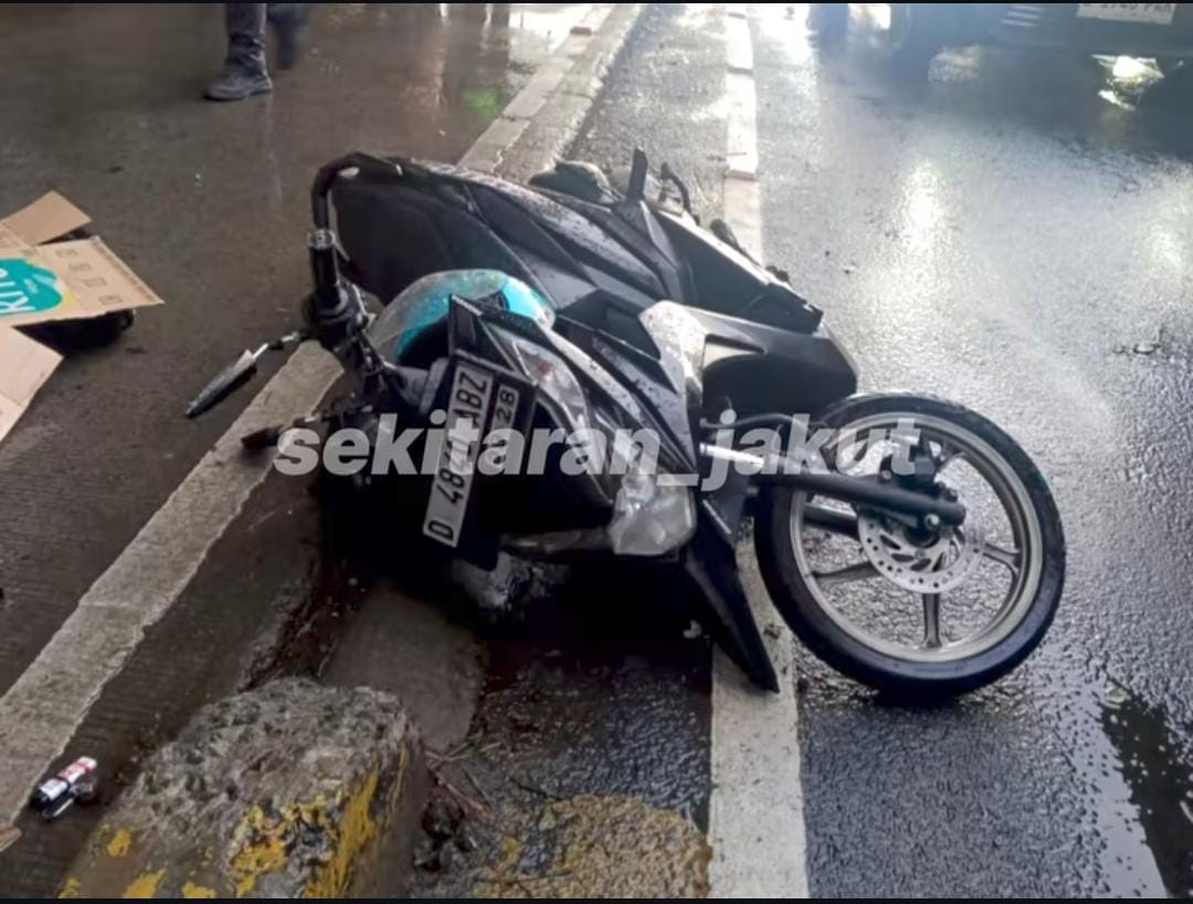 Viral! Kecelakaan Maut di Jalur Transjakarta Rute 1A Pantai Maju-Balaikota Tewaskan Pemotor, Begini Kronologinya