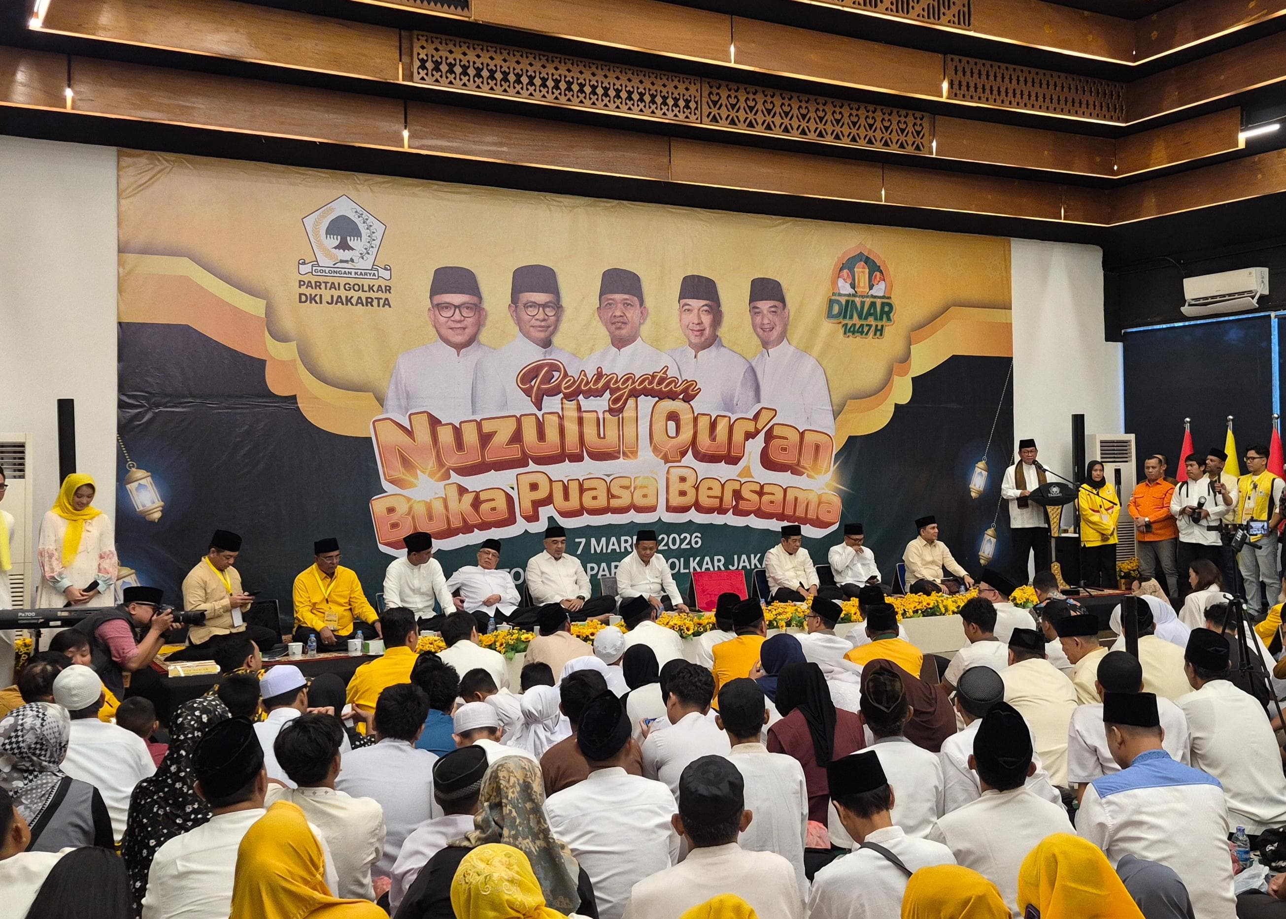 Golkar DKI Gelar Nuzulul Quran dan Buka Bersama, Zaki Iskandar Tekankan Peran Kader dalam Pembangunan Jakarta