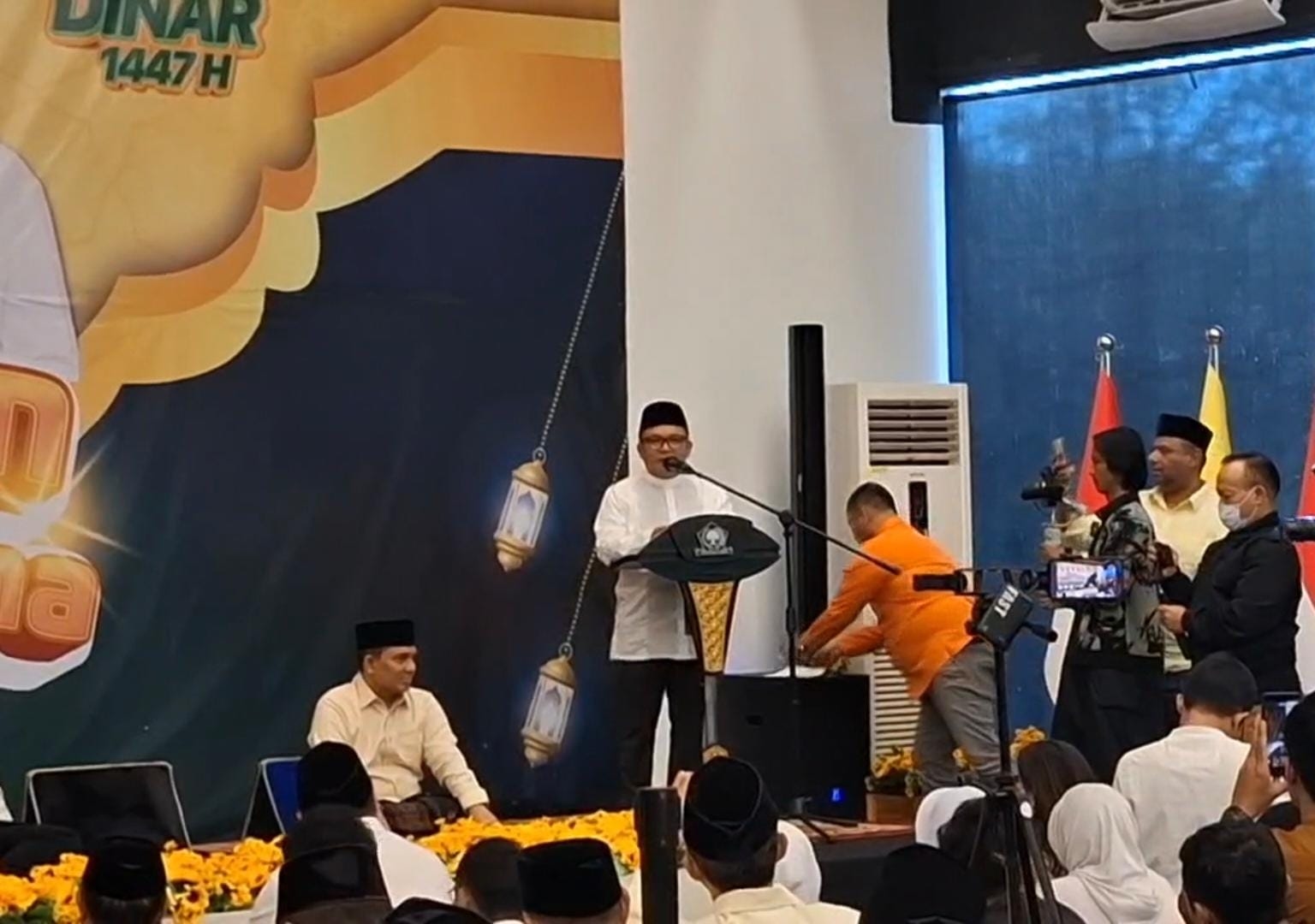 Tak Pernah Absen, Basri Baco Sebut Gubernur Pramono Selalu Hadir di Kegiatan DPD Golkar DKI