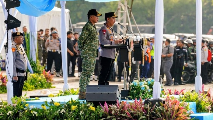 Kapolri dan Panglima TNI Pimpin Apel Gelar Pasukan Operasi Ketupat 2026 di Silang Monas, Diikuti 3.363 Personel Gabungan