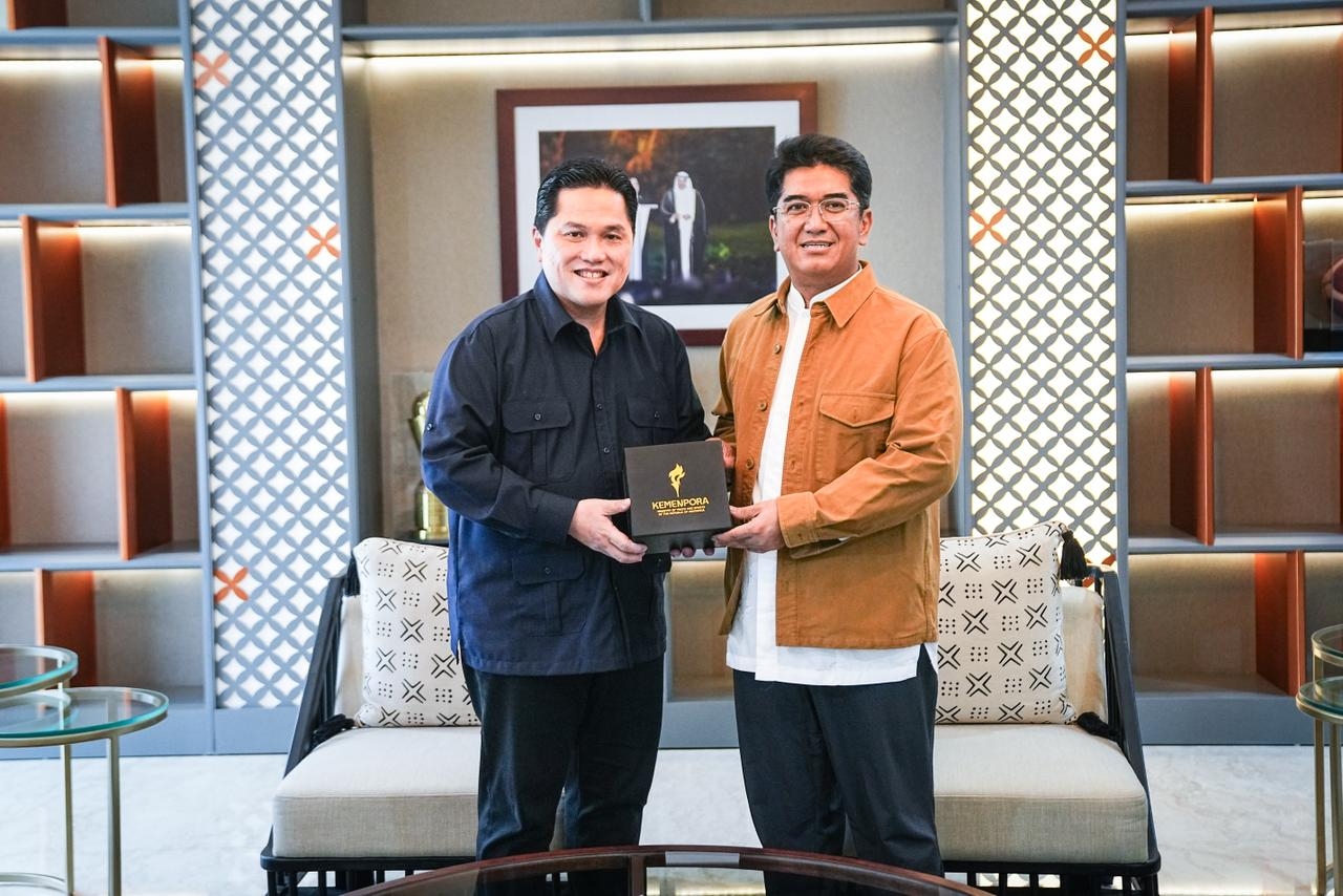 Rektor UI Bertemu Kemenpora Erick Thohir, Bahas Pendidikan dan Masa Depan Atlet Indonesia