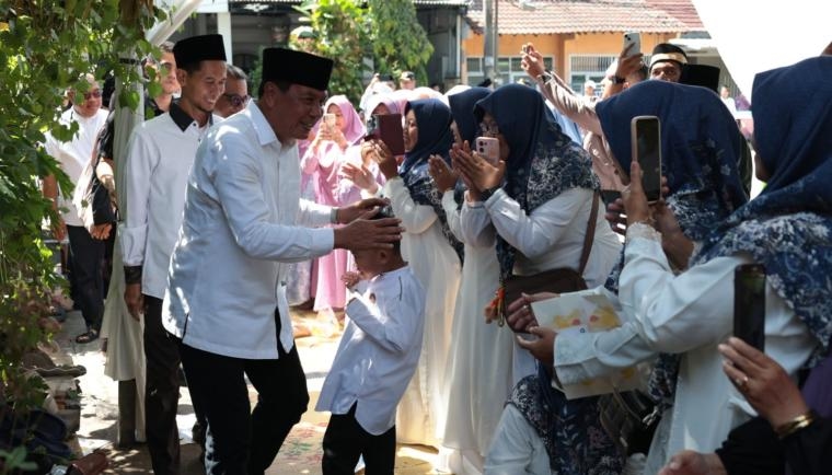 Halal Bihalal Bersama Warga Perumahan Tangerang Elok, Bupati Maesyal Rasyid Ajak Warga Pasar Kemis dan Rajeg Bersinergi