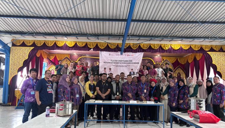 Persiapkan Kemandirian Ekonomi, Dinas Perikanan Kabupaten Tangerang Latih Karyawan PT Adis Menjelang Pensiun