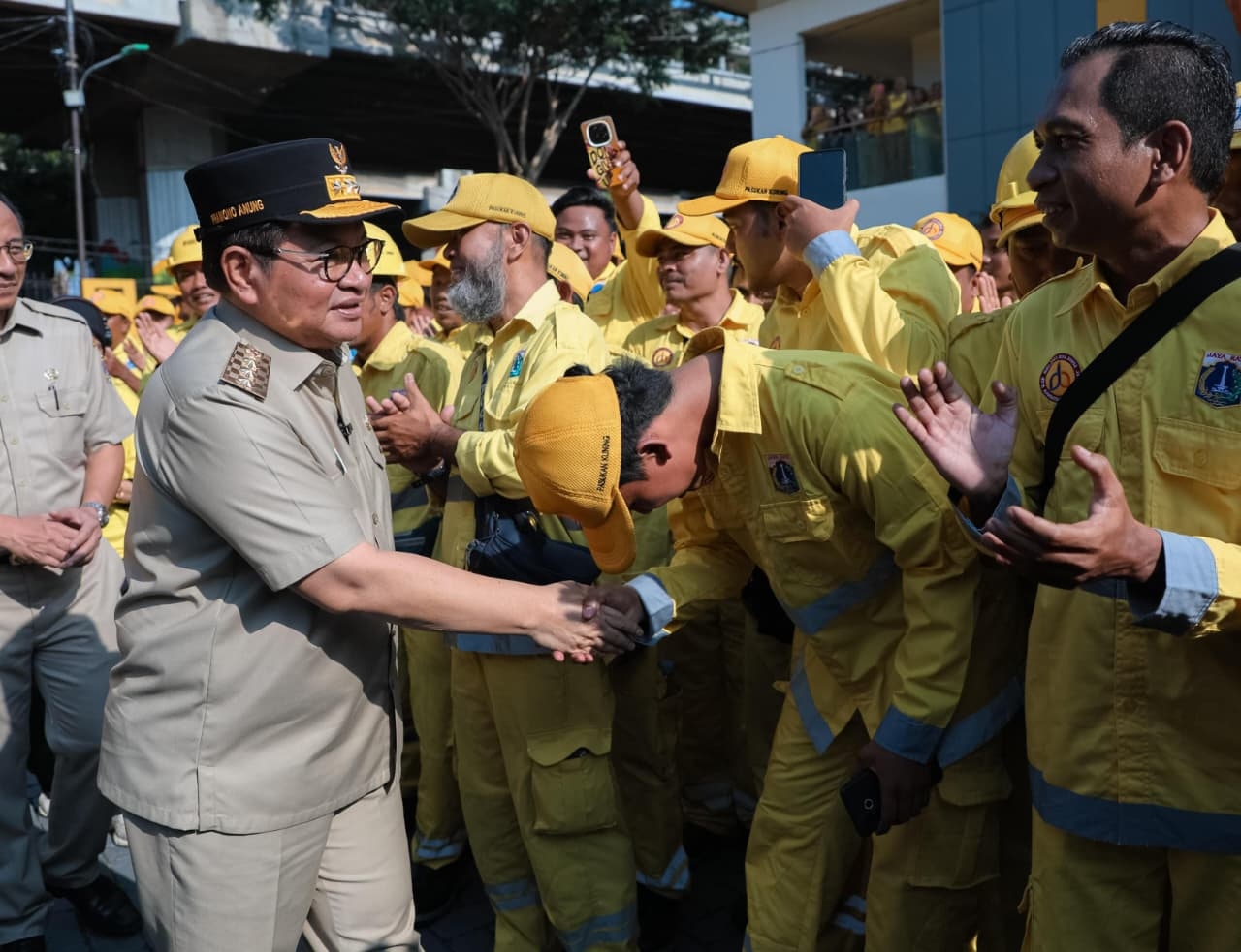 Gubernur Pramono Dorong Pasukan Kuning Lebih Proaktif Pantau Jalan, Targetkan Jakarta Bebas Lubang