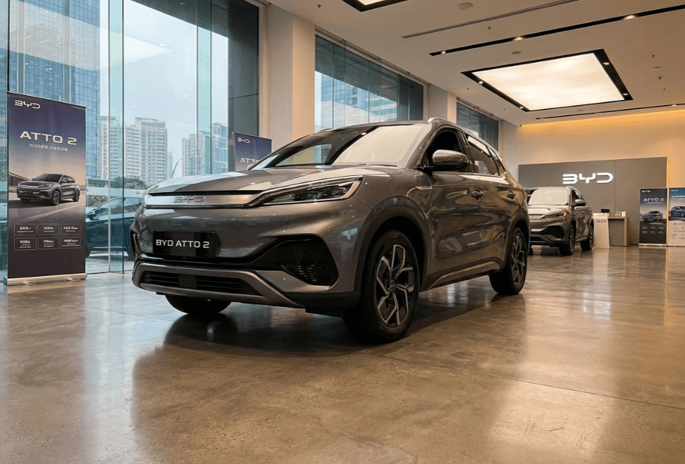 Tampilannya Sangat Memikat, BYD Atto 2 Tapi Lebih Murah Dari Kompetitor SUV Listrik Lain, Intip Detail Lengkapnya Disini!