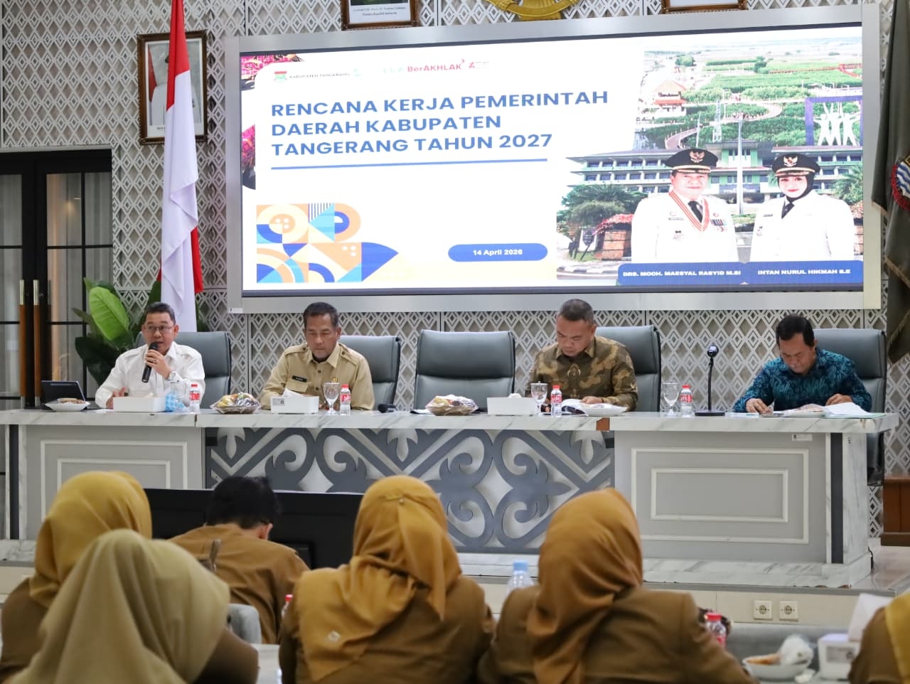 Fokus ke Program yang Langsung Menyentuh Masyarakat, Bupati Maesyal Rasyid Buka Musrenbang RKPD 2027 Kabupaten Tangerang