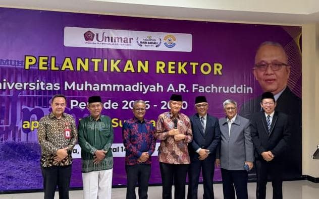 Hadiri Pelantikan Rektor Unimar, Sekda Kabupaten Tangerang Ajak Perguruan Tinggi Perkuat Sinergi Bangun Daerah