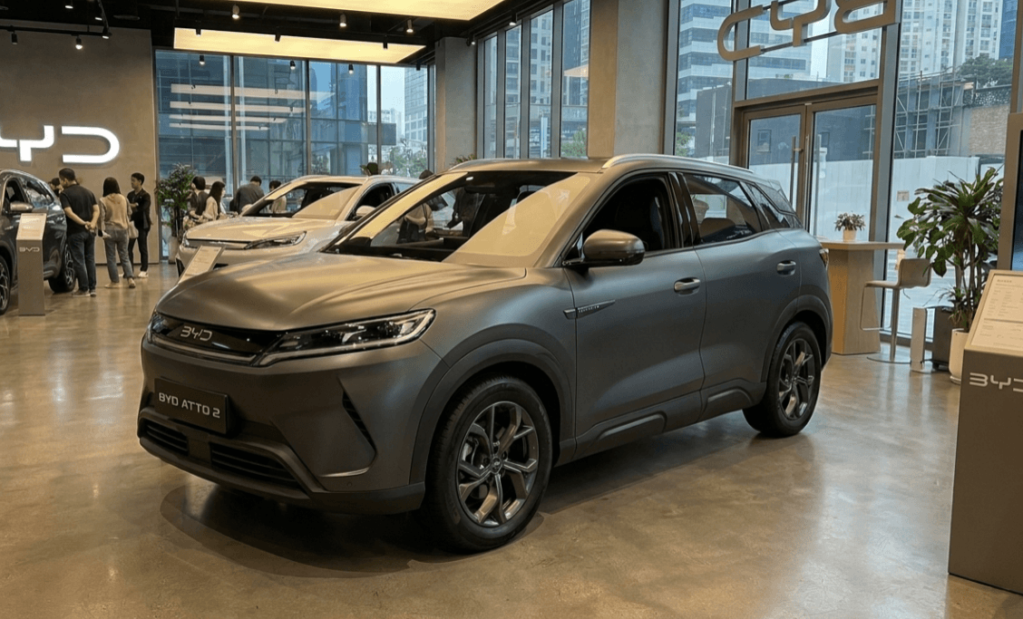 Rombak Total Dari Desain Sampai Spesifikasi, Atto 1 Jadi BYD Atto 2, Lebih Garang, Dipacu dengan Motor Listrik 177 PS