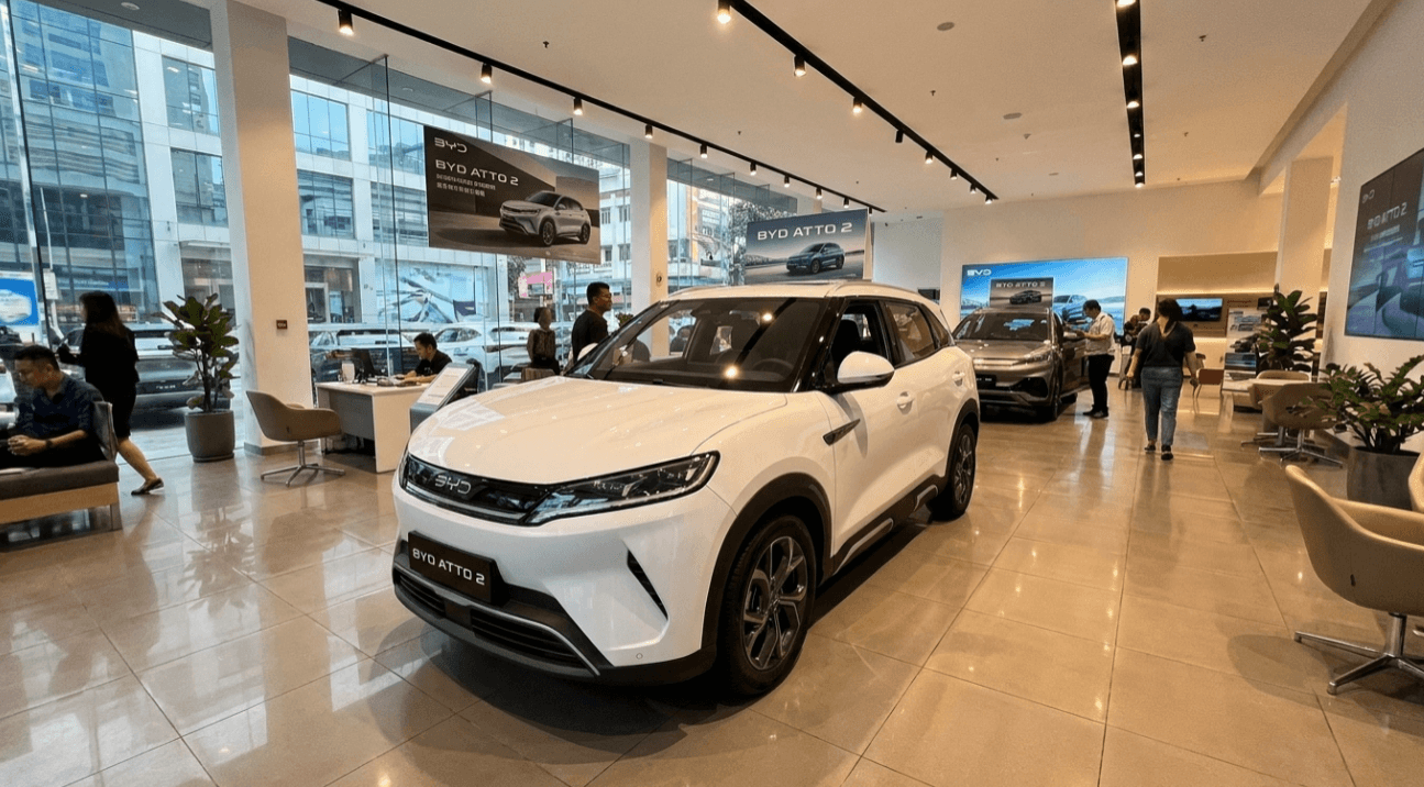 Rombak Total Dari Desain Sampai Spesifikasi, Atto 1 Jadi BYD Atto 2, Lebih Garang, Dipacu dengan Motor Listrik Front-Wheel Drive