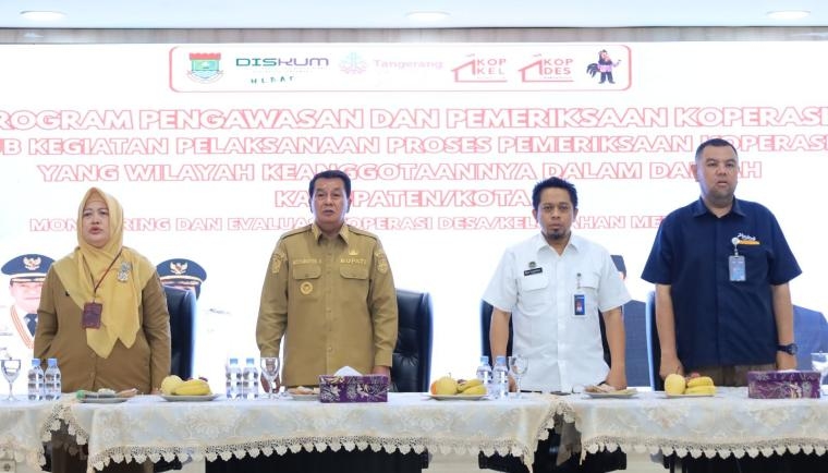 Bupati Tangerang Maesyal Rasyid Pantau Monev KDKMP Gelombang 2 Tahun 2026: Koperasi Harus Jadi Pilar Ekonomi Desa!