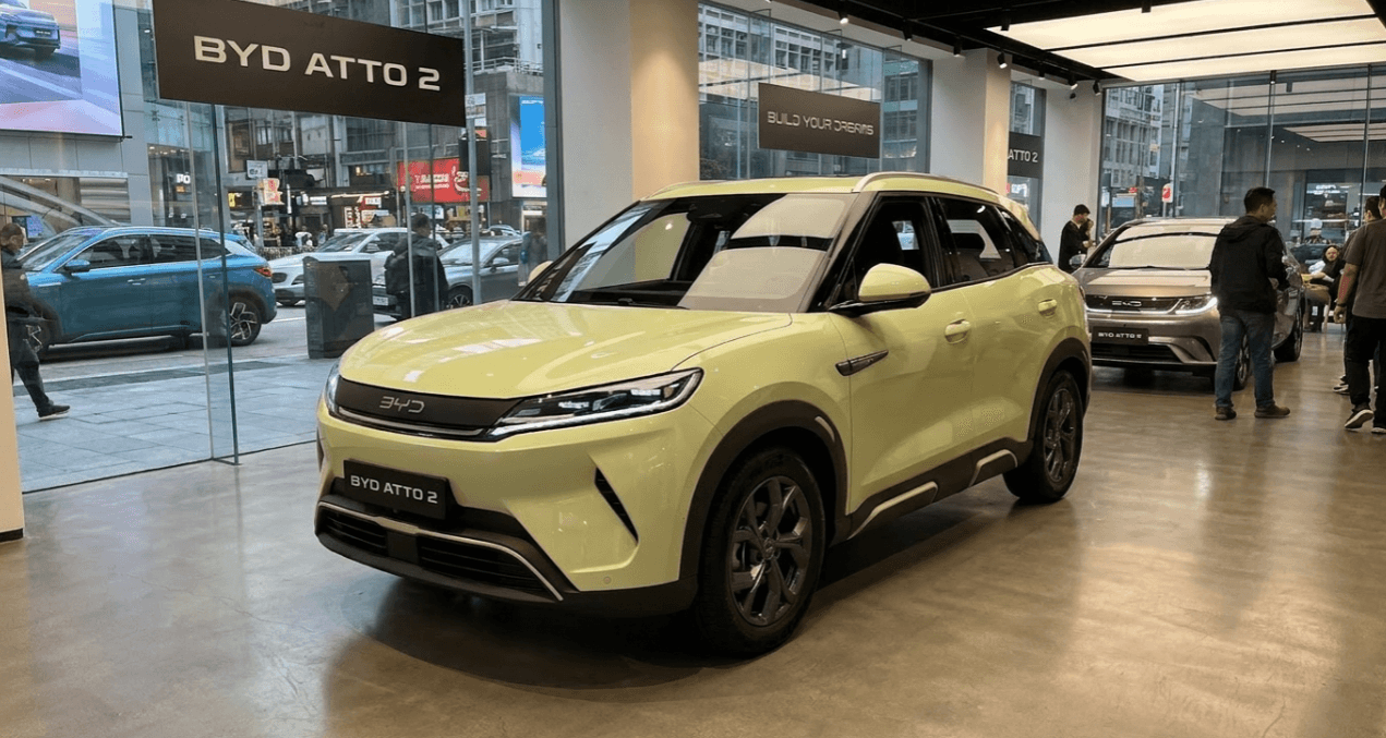 BYD Siapkan SUV Listrik Generasi Baru Atto 2 dengan Teknologi Canggih dan Desain Dragon Face yang Lebih Sporty