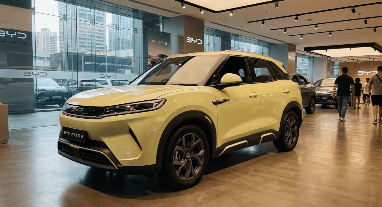 Tak Ingin Tertinggal di Segmen SUV Kompak, BYD Atto 2 Tampil Gagah! Siap Hancurkan Dominasi Pesaing dengan Interior Mewah ‘Jok Pocong’!