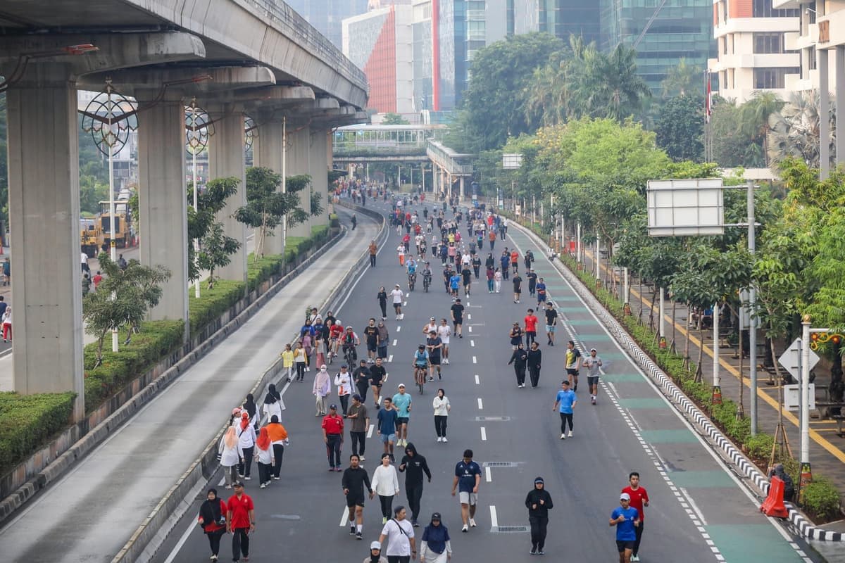 Catat! Pemprov DKI Tiadakan CFD di Rasuna Said Besok, Bakal Kembali Digelar Mulai Juni 2026