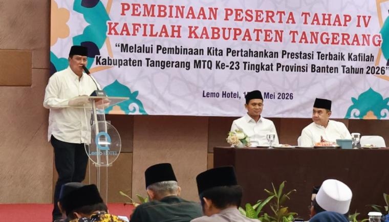 Persiapan MTQ ke-23 Banten: Bupati Maesyal Rasyid Buka Pembinaan Tahap IV Kafilah Kabupaten Tangerang