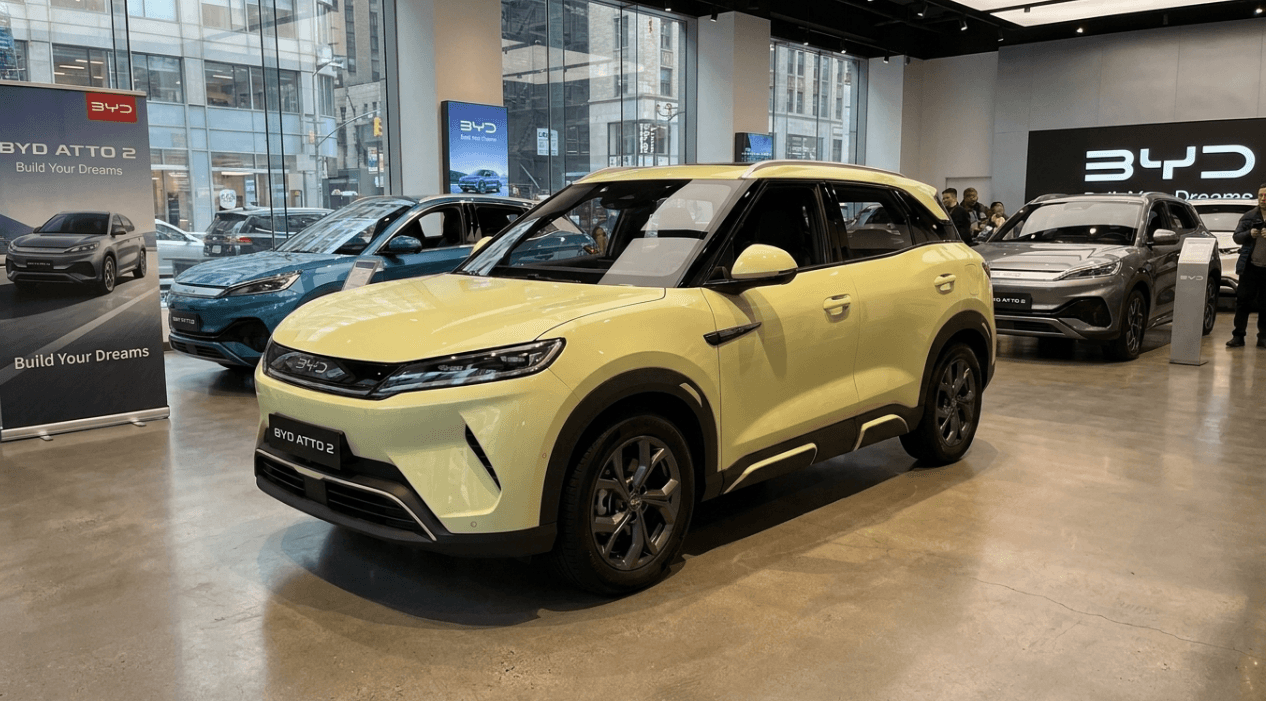 BYD Atto 2 Langsung Jadi Sorotan, Mobil Listrik Rp200 Jutaan Ini Disebut Punya Performa Kencang dan Desain Premium Kelas Atas