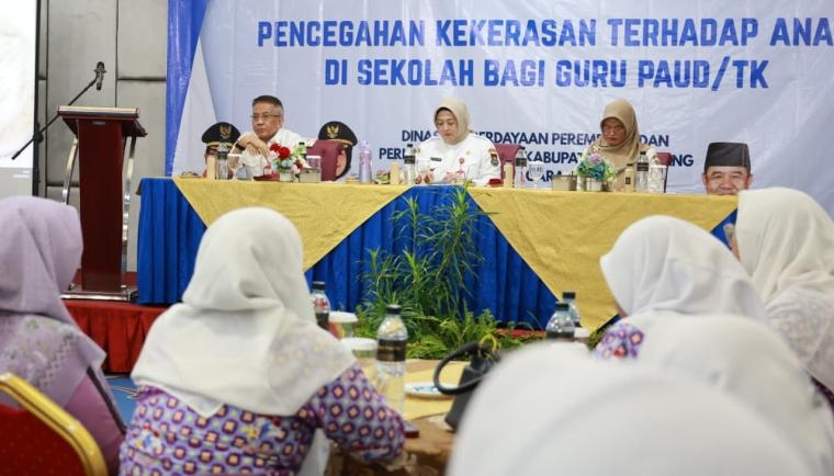 Stop Kekerasan di Sekolah! Wabup Tangerang Tegaskan Guru PAUD/TK Harus Jadi Garda Terdepan Pembentukan Karakter Anak