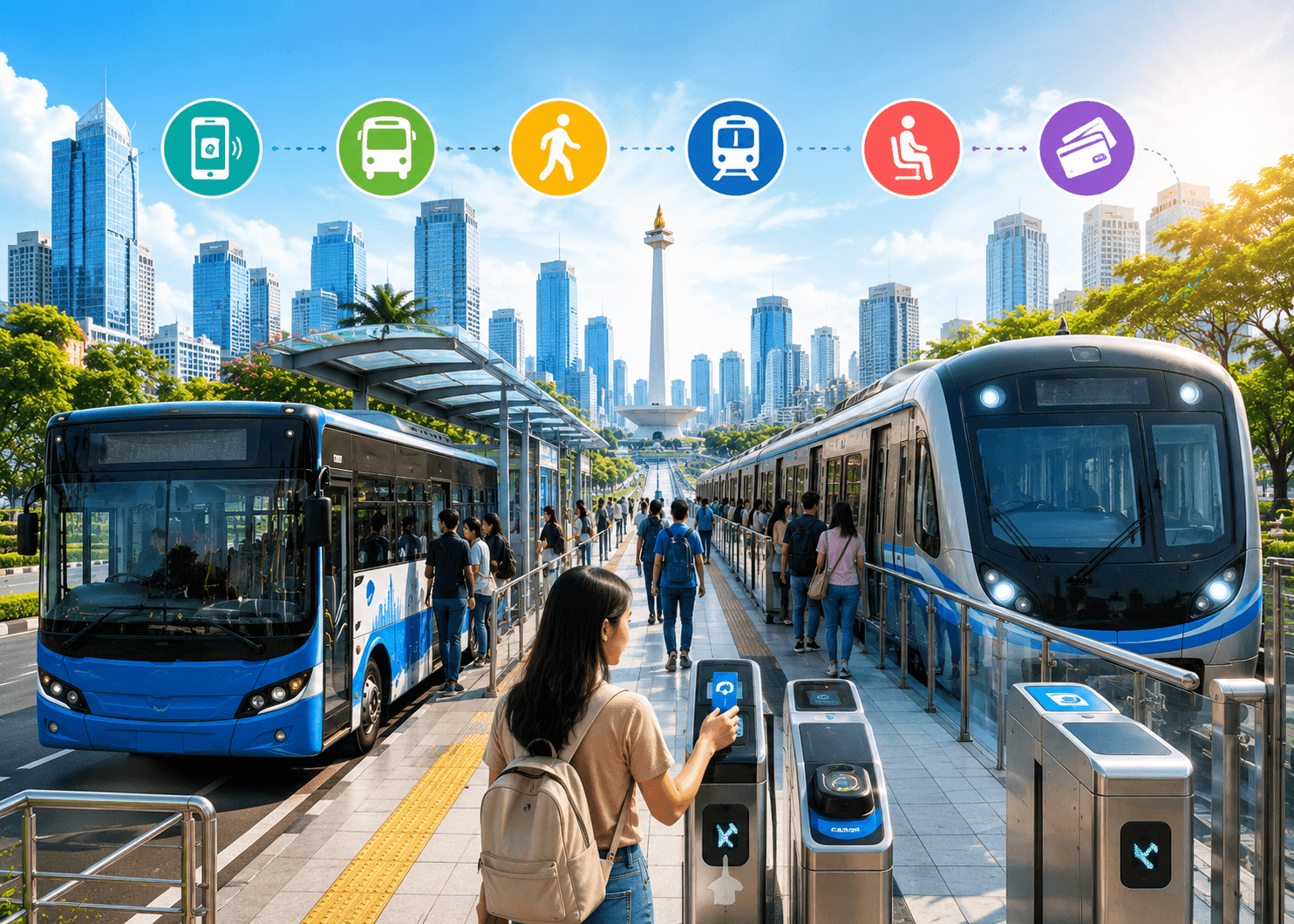 HUT Jakarta ke-499 Hadirkan MRT Gratis, Begini Cara Naiknya untuk Pemula
