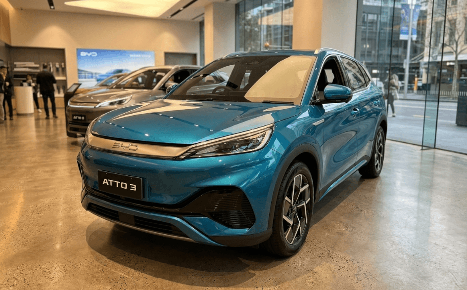 BYD Atto 3 Resmi Menarik Perhatian Pecinta Otomotif Asia, SUV Crossover Futuristik dengan Performa dan Efisiensi Modern