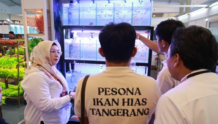 Majukan Sektor Perikanan dan Peternakan, Wabup Intan Nurul Hikmah Buka Nusatic, Nusapet, dan Nusahorti 2026 di ICE BSD Tangerang