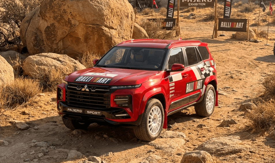 Santer Rumor Mitsubishi Pajero Ralliart Siap Diproduksi Massal, Sektor Eksterior Bakal Dapat Over Fender dan Pelek Jumbo