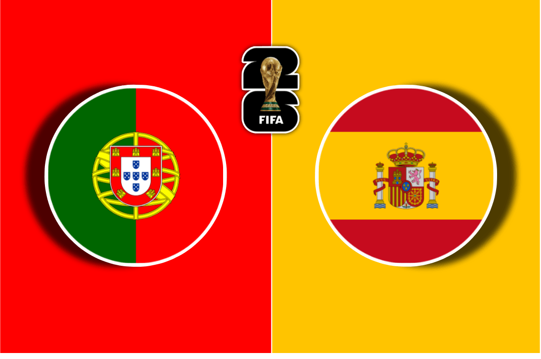 Prediksi Skor Portugal vs Spanyol di Piala Dunia, 7 Juli 2026: Duel Iberia Penentu Tiket Perempat Final