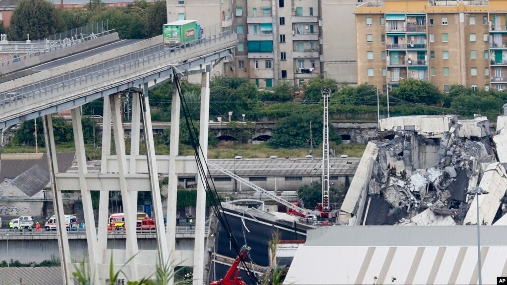 6 Tahun Pascatragedi Jembatan Genoa: Eks CEO Divonis, Puluhan Terdakwa Lain Malah Bebas karena Celah Hukum