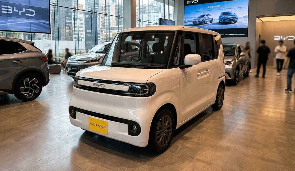 Pesaing Mini EV Perkotaan Dibikin Pusing! BYD Racco Bawa Bodi Mungil Kabin Lapang dan Pintu Geser Canggih untuk Harian!