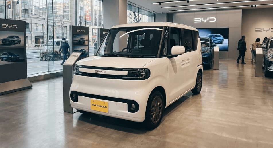 Kei Car Listrik Lain Mulai Gelisah! BYD Racco Hadir Lebih Ringkas dan Praktis dengan Pilihan Interior Mewah Serba Putih!