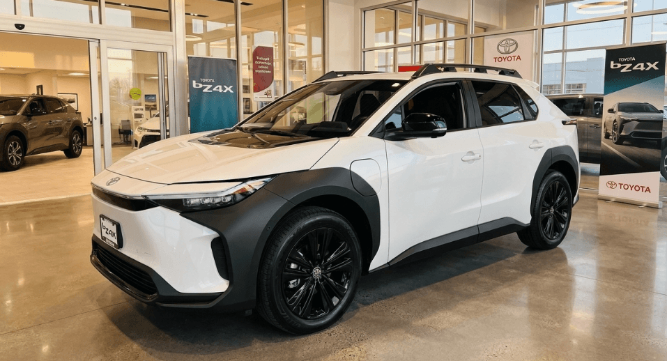New Toyota bZ4X Touring Tampil Ciamik dengan Roof Rail Bridge dan Nuansa Luar Ruang, Solusi SUV Listrik Bergaya untuk Keluarga Modern