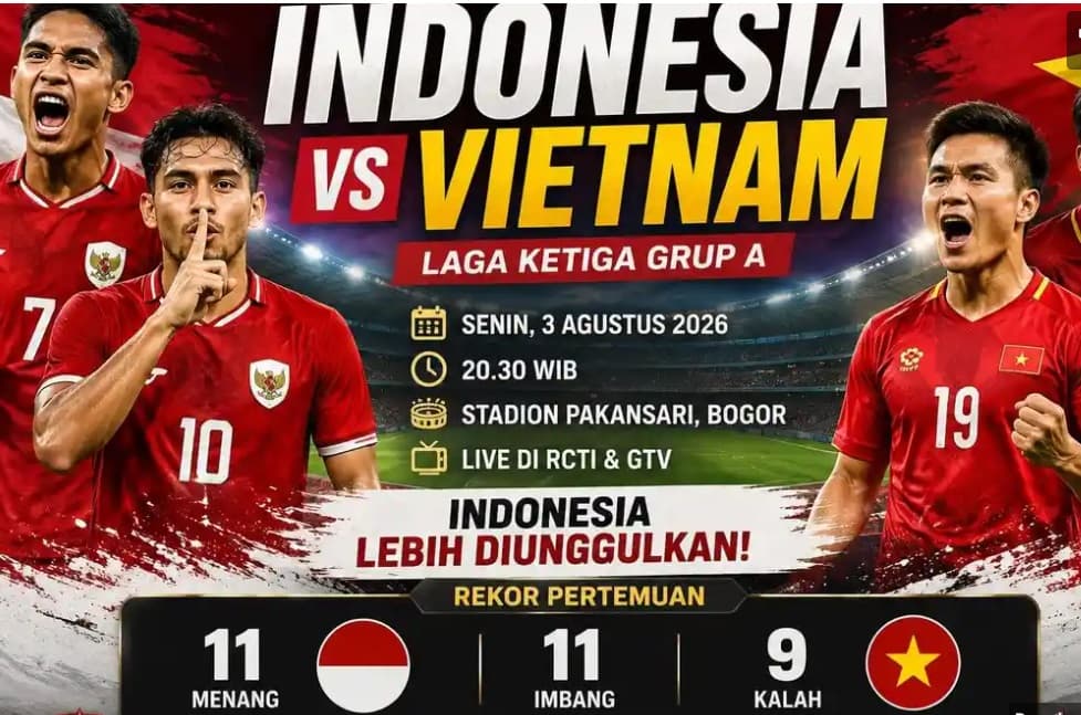 Jelang Indonesia vs Vietnam di Piala AFF 2026: Pelatih Kim Sang-sik Diingatkan Tim Garuda Jauh Lebih Kuat dari Singapura