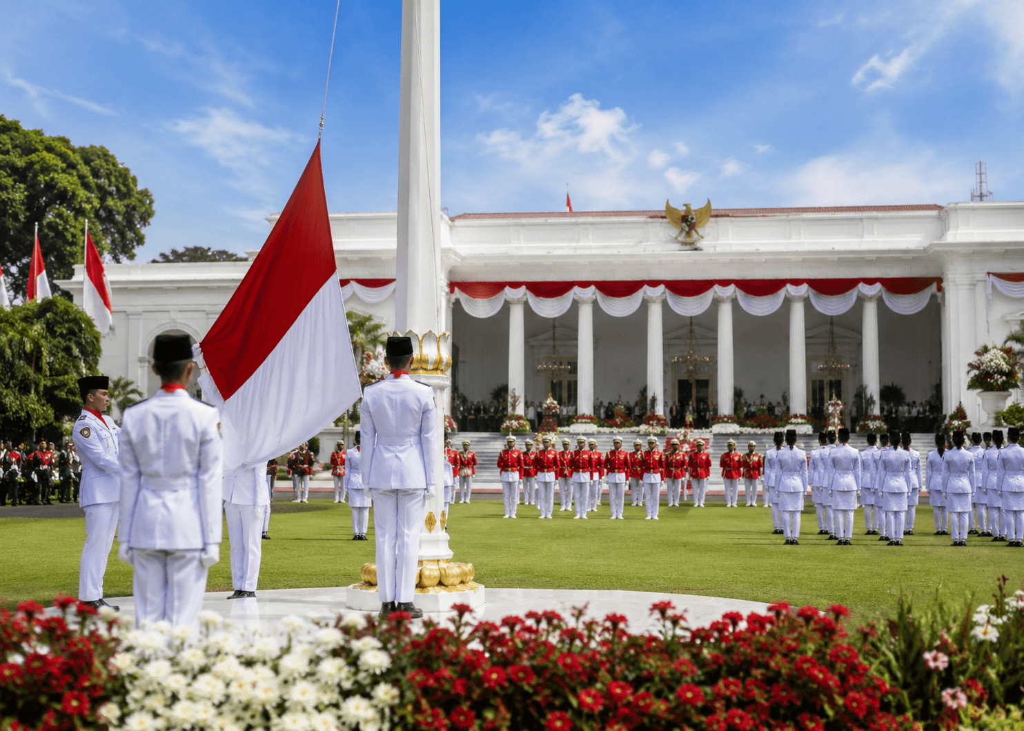 Kuota Cuma 8.100 Orang, Ini Alasan War Tiket Upacara HUT ke-81 RI di Istana Merdeka Selalu Ramai