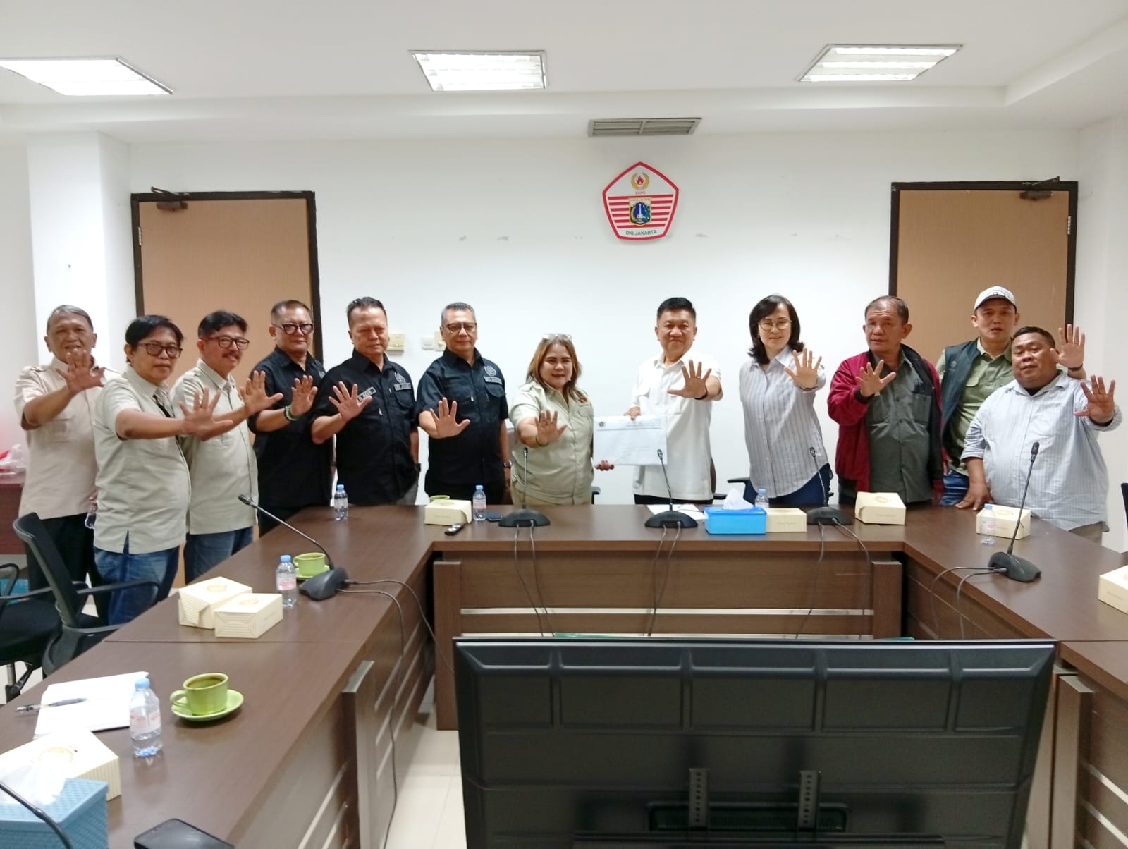 Persiapan Porwanas 2027, Pengurus PWI Jaya Beraudiensi dengan KONI DKI Jakarta