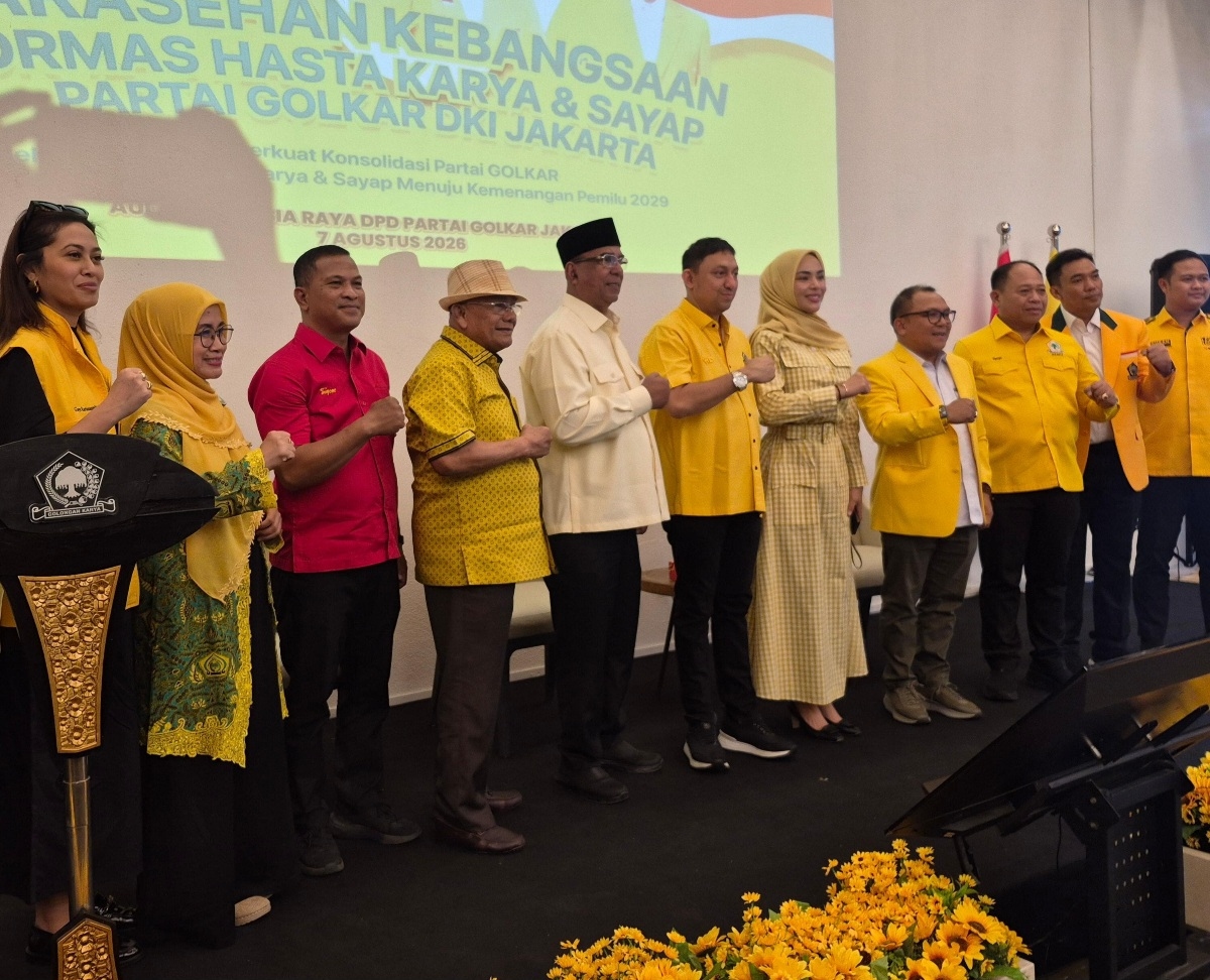 Golkar DKI Gelar Sarasehan Kebangsaan Ormas, Ajang Konsolidasi Menuju Pemilu 2029