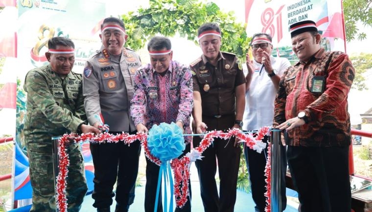 Mantap! TNI-Polri Bangun 22 Jembatan Garuda Merah Putih di Kabupaten Tangerang, Bupati Maesyal: Dongkrak Ekonomi Warga!