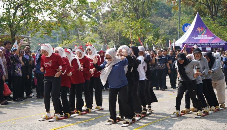 KORMI Kabupaten Tangerang Gelar Pekan Olahraga Tradisional Pegawai 2026, Resmi Dibuka Wabup Intan Nurul Hikmah