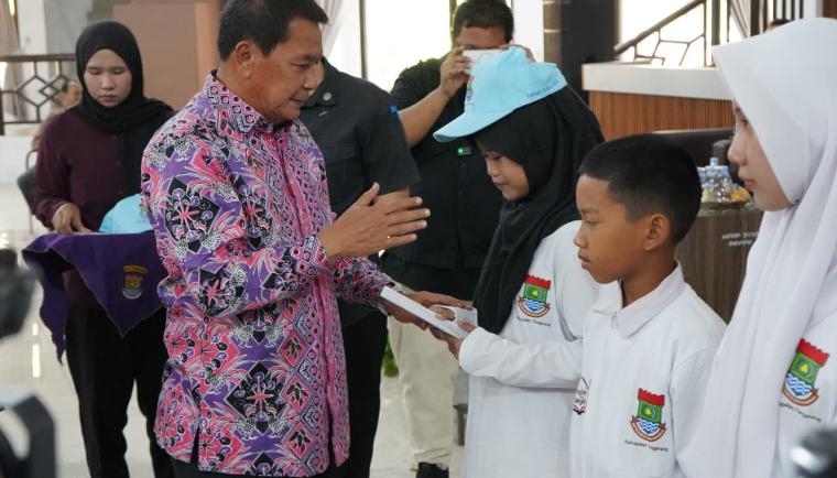 Bupati Tangerang Lepas 200 Pelajar Sekolah Rakyat, Tekankan MPLS Ramah Anak dan Bebas Perundungan
