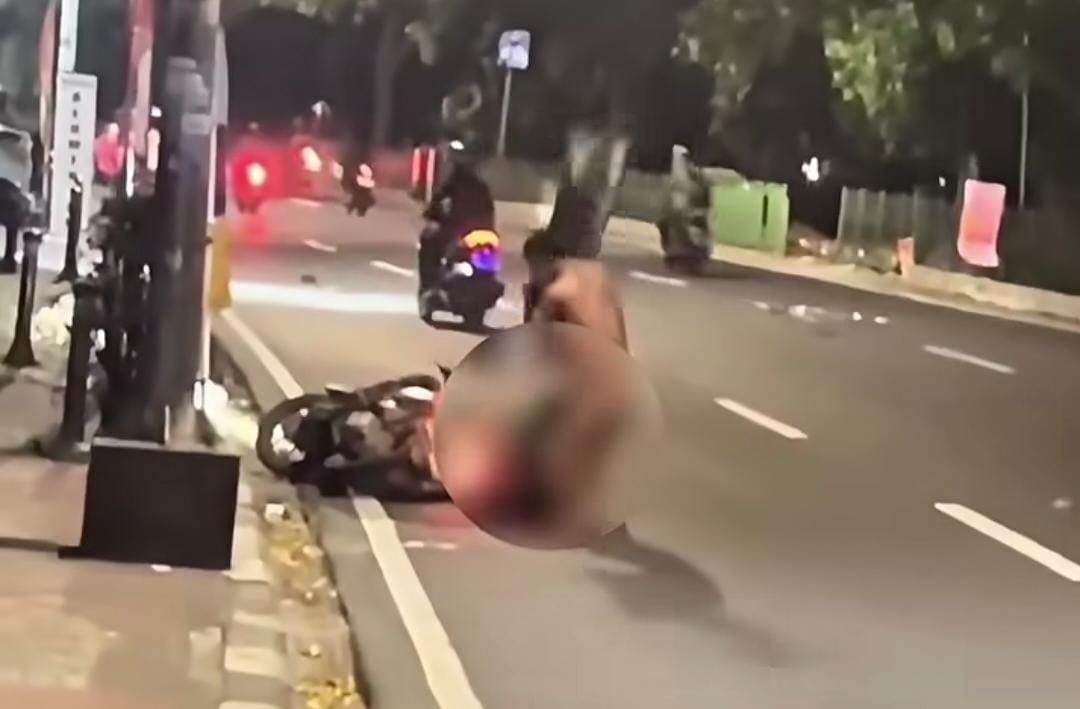 Geger! Pria Tanpa Busana Pukul Pengendara di Lenteng Agung, Polisi Bilang Bukan ODGJ, Begini Kronologinya