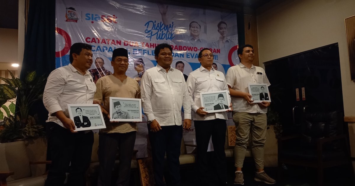 Dua Tahun Prabowo Sesuai Jalur, Direktur Eksekutif IDN Ayip Tayana Sebut Gagasan Tertulis Prabowo Terbukti Eksekusinya