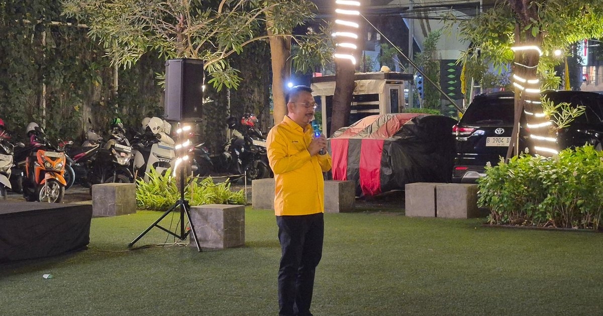 Undang Ratusan Ojol di HUT ke-62 Golkar, Wantim Jojo Wahab Ajak Pengguna Beri Bintang Lima dan Tip