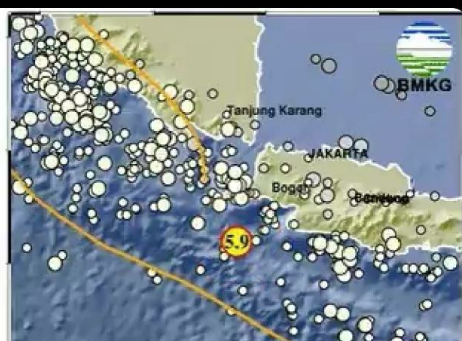 Gempa 5,9 Skala Richter Guncang Banten, Terasa hingga Jakarta