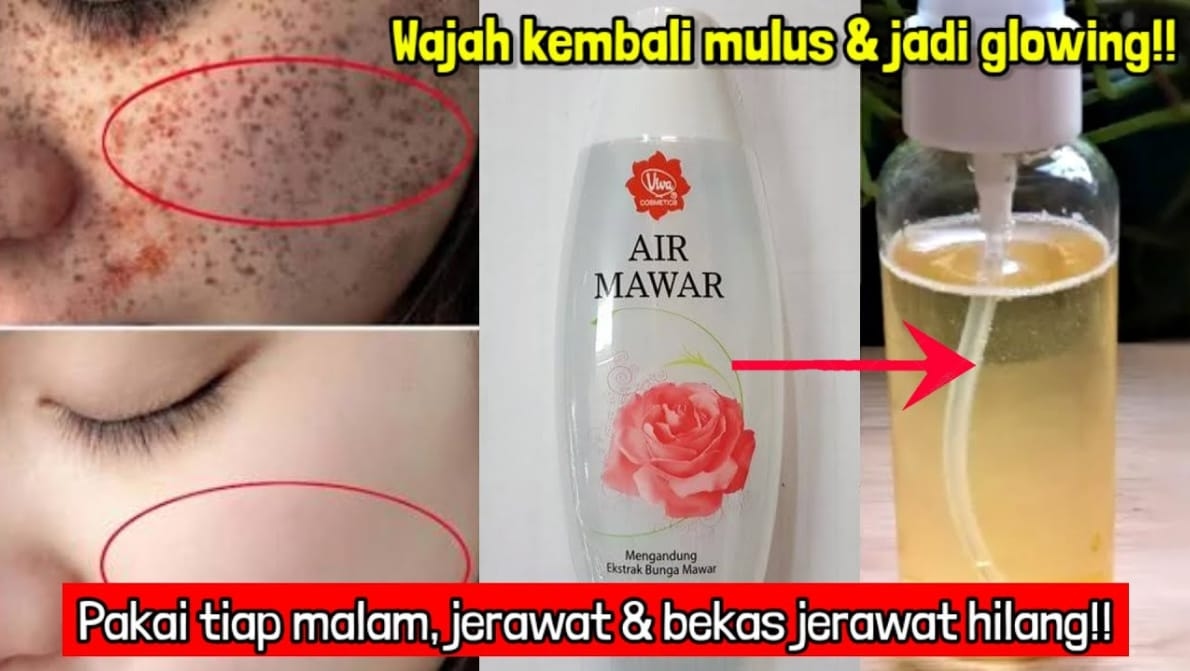 8 Manfaat Air Mawar untuk Kecantikan