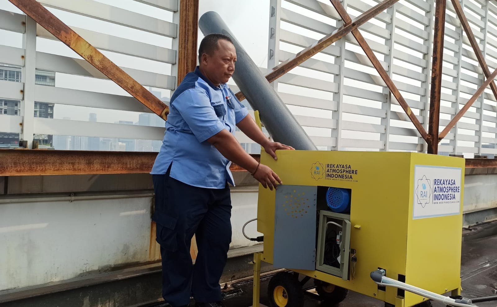 Pemprov DKI Bakal Jadikan Water Mist sebagai Standar Gedung di Ibukota