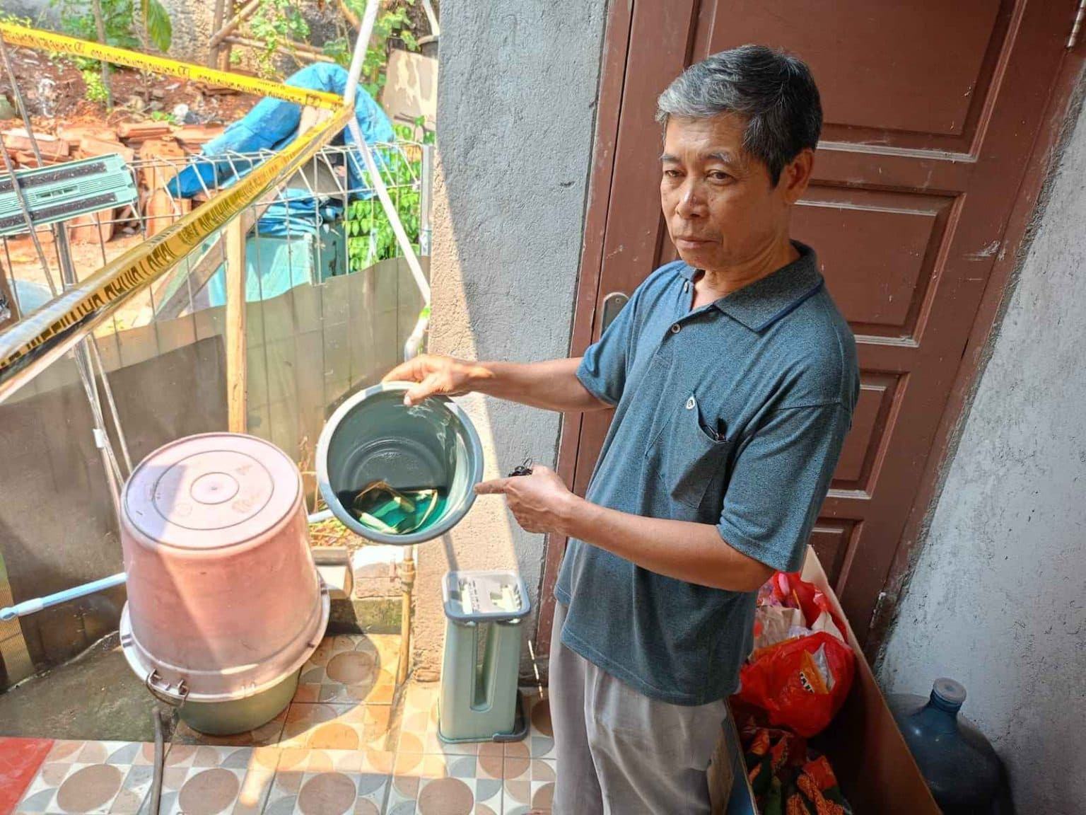 Heboh Bensin Pertamax Keluar dari Kran Sumur Warga Gunung Sindur