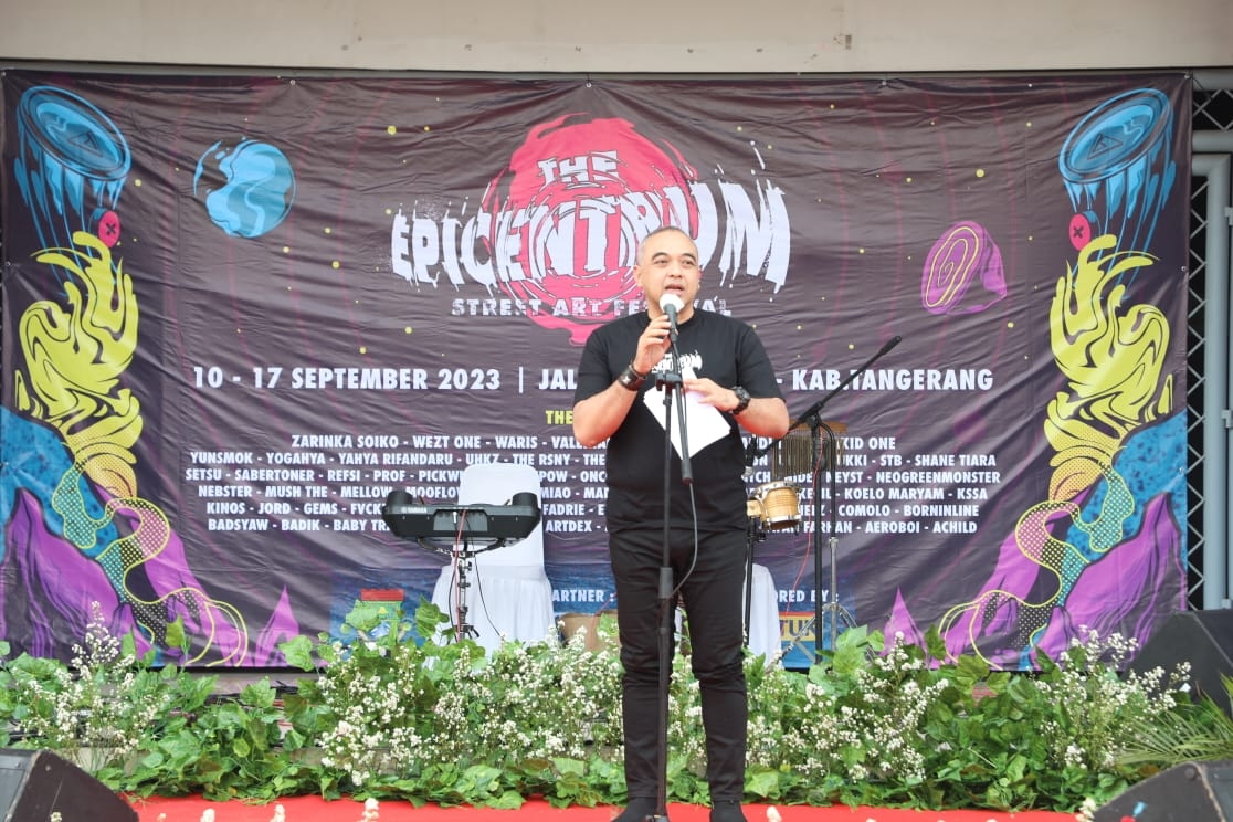 Keren! Dihadiri Seniman dari 6 Negara, Bupati Zaki Gelar Festival Mural dan Grafiti